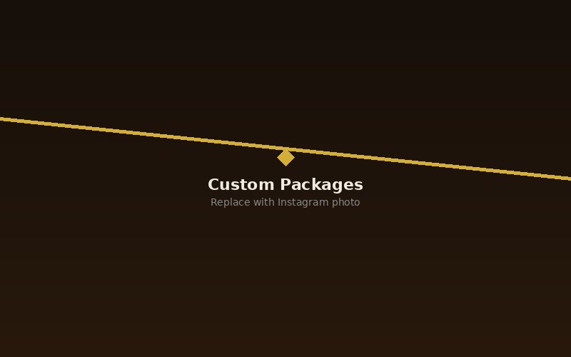 Custom entertainment package with full team